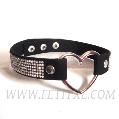 COLLAR CORAZN BRILLANTES 8852